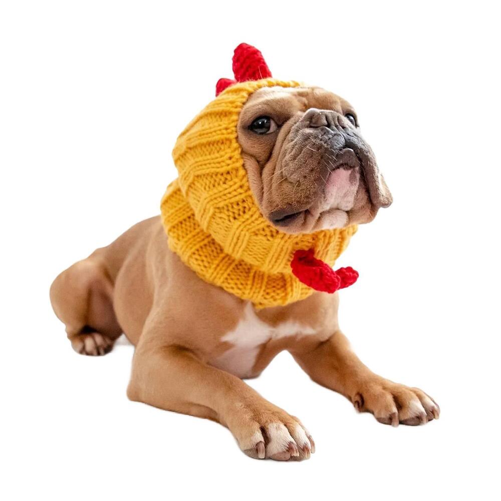 NEW ZOO SNOODS rooster snood in yellow